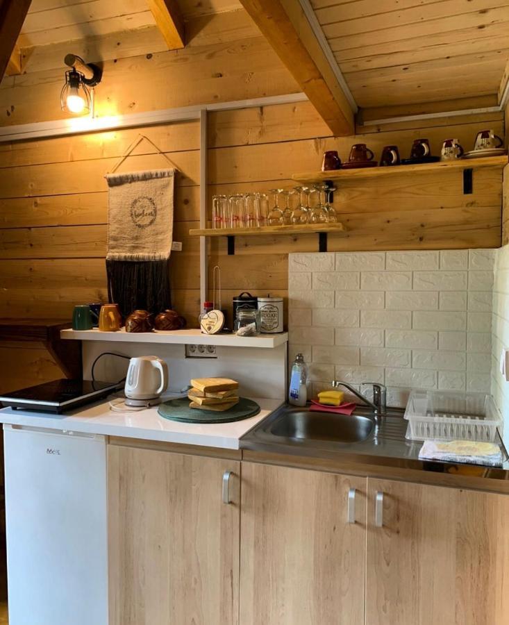 Cabin House Dubovik ツェティニェ エクステリア 写真